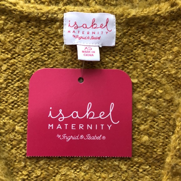 NWT! - ISABEL Maternity Super Soft Long Cardigan Sweater - Picture 2 of 5